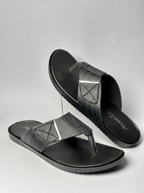 AeroStep Timber Grain Artisan Flip Flops 29-2