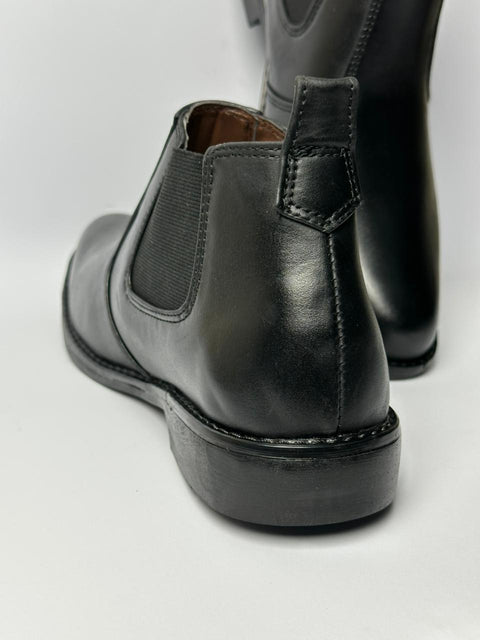 Men’s Tan Chelsea Black Boots – Premium Casual Formal Wear