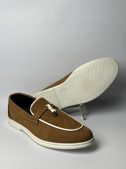 Men’s Suede Slip-On Loafers